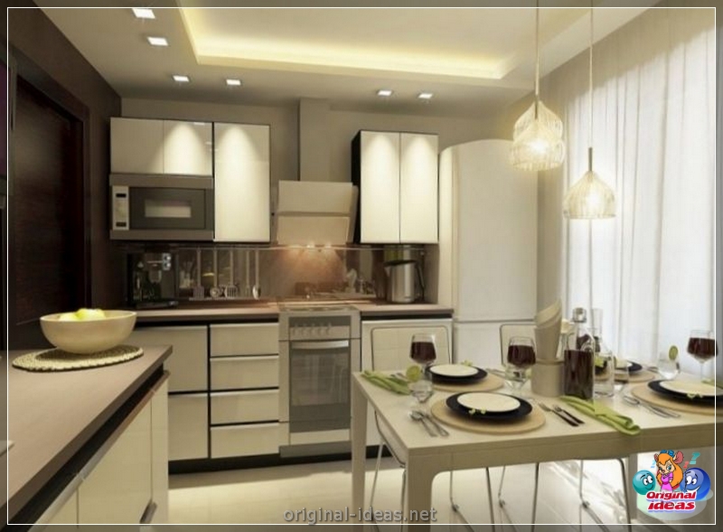 Cucina 9 mq. m. - Esempi di idee di design e design della cucina (150 foto e video) (esempi) Cucina 9 mq. m. - Esempi di idee di design e design della cucina (150 foto e video)