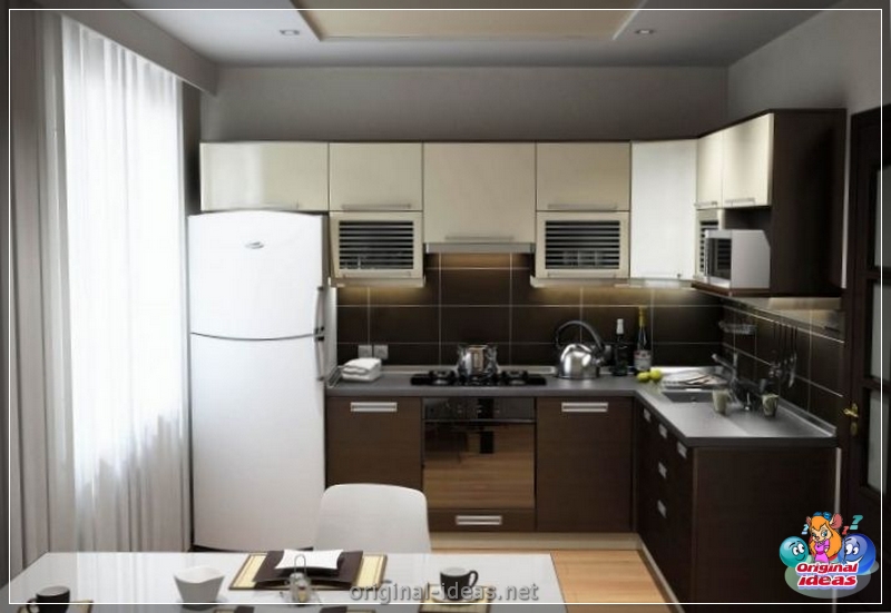 Cucina 9 mq. m. - Esempi di idee di design e design della cucina (150 foto e video) (esempi) Cucina 9 mq. m. - Esempi di idee di design e design della cucina (150 foto e video)