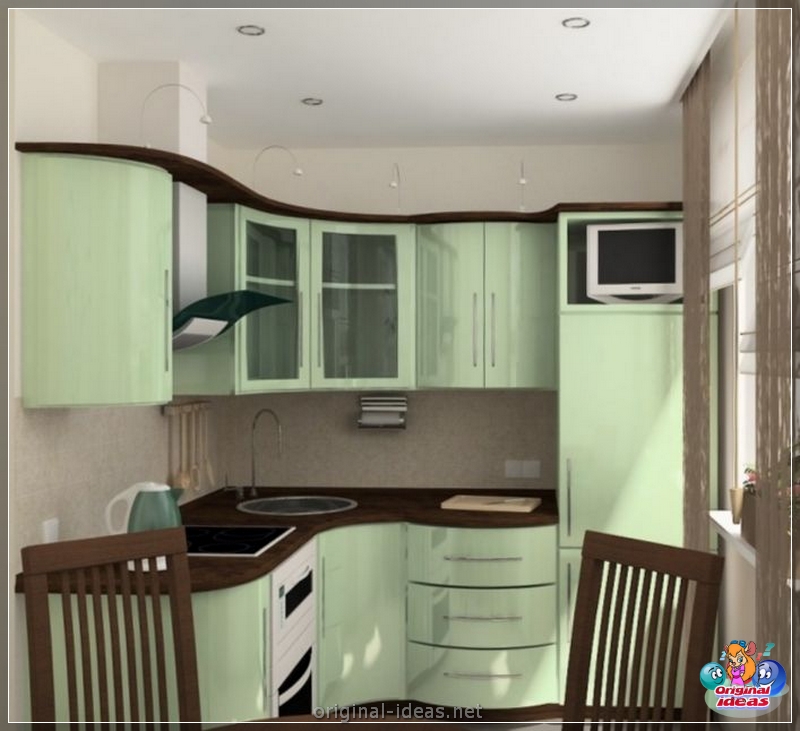 Cucina 9 mq. m. - Esempi di idee di design e design della cucina (150 foto e video) (della) Cucina 9 mq. m. - Esempi di idee di design e design della cucina (150 foto e video)