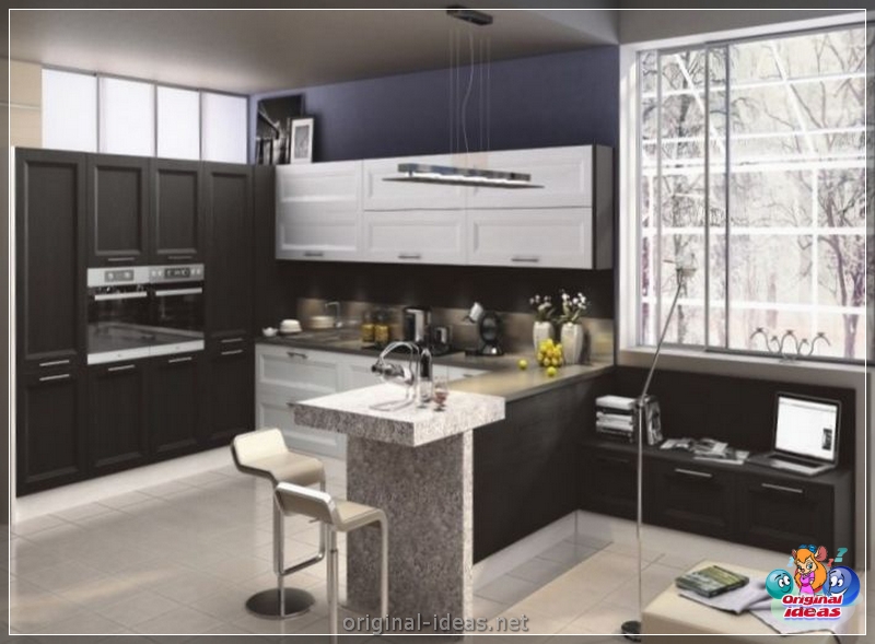 Intérieur de la cuisine - Real Intérieurs modernes et options de conception (135 photos) (conception) Intérieur de la cuisine - Real Intérieurs modernes et options de conception (135 photos)