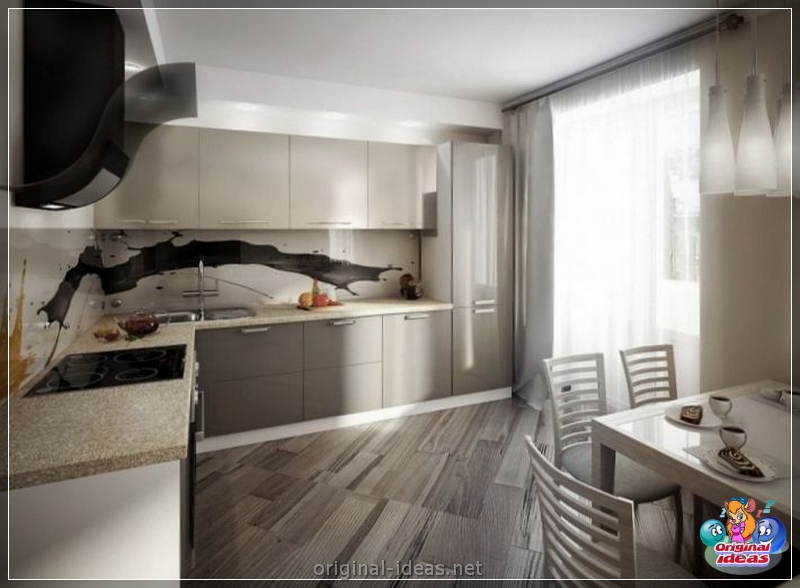 Cuisine avec une fenêtre: 110 photos de placement et utilisation à l'intérieur de la fenêtre de la cuisine (placement) Cuisine avec une fenêtre: 110 photos de placement et utilisation à l'intérieur de la fenêtre de la cuisine