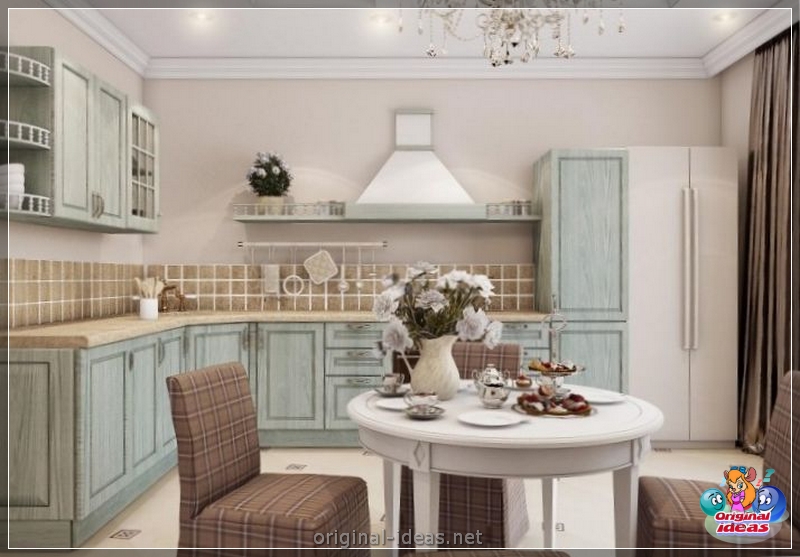 Kitchen in Provence Style: 110 Photos d'idées pour utiliser le design populaire dans la cuisine (style) Kitchen in Provence Style: 110 Photos d'idées pour utiliser le design populaire dans la cuisine