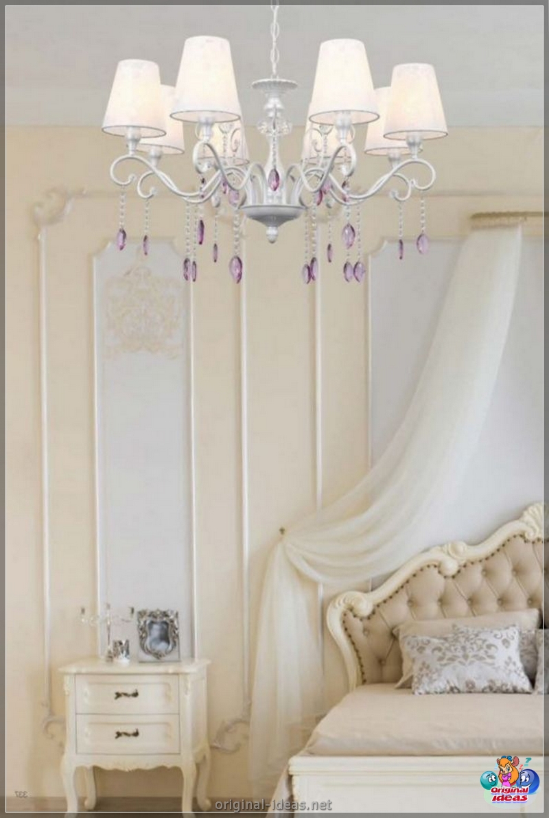 Lustre dans la chambre - 100 photos des meilleurs modèles de lustres à l'intérieur de la chambre (photos) Lustre dans la chambre - 100 photos des meilleurs modèles de lustres à l'intérieur de la chambre