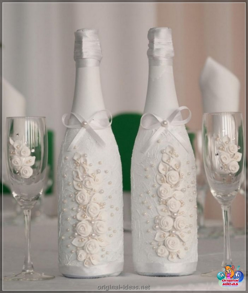 Décor de bouteille: options de conception intérieure et festive pour les bouteilles (100 photos) (bouteille) Décor de bouteille: options de conception intérieure et festive pour les bouteilles (100 photos)