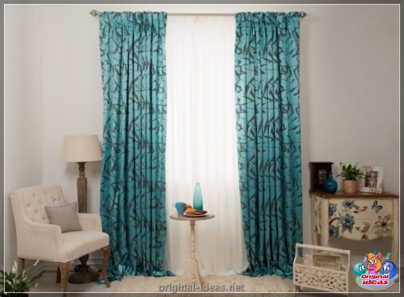 Cortinas com um padrão: idéias e soluções elegantes para uso no design moderno (140 fotos) (idéias) Cortinas com um padrão: idéias e soluções elegantes para uso no design moderno (140 fotos)