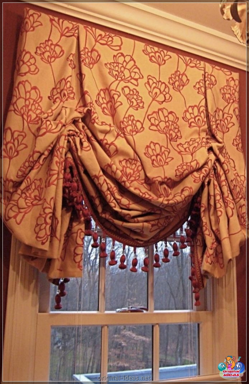 Cortinas com um padrão: idéias e soluções elegantes para uso no design moderno (140 fotos) (idéias) Cortinas com um padrão: idéias e soluções elegantes para uso no design moderno (140 fotos)
