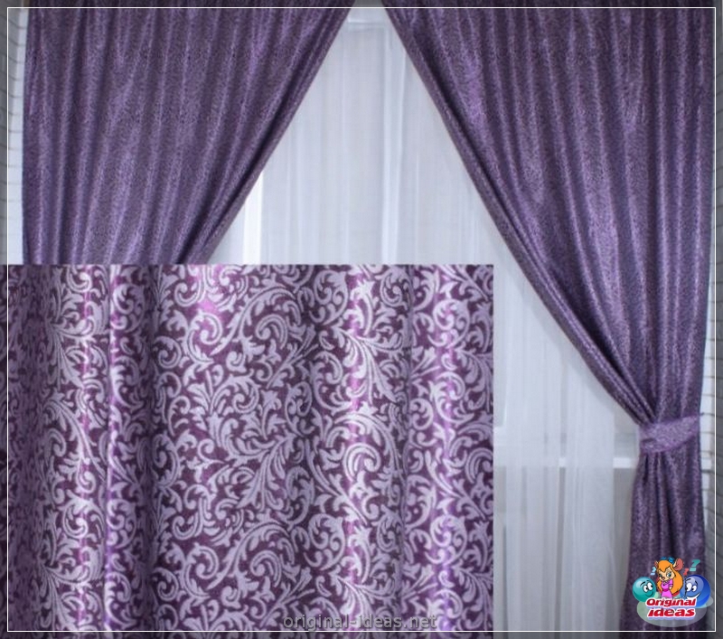 Cortinas com um padrão: idéias e soluções elegantes para uso no design moderno (140 fotos) (idéias) Cortinas com um padrão: idéias e soluções elegantes para uso no design moderno (140 fotos)