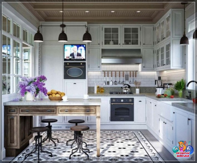 Cozinha em particular na casa: idéias para a formação e arranjo da cozinha (145 fotos) (para) Cozinha em particular na casa: idéias para a formação e arranjo da cozinha (145 fotos)