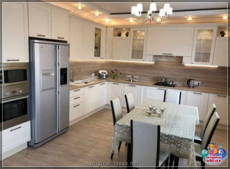 Cozinha em particular na casa: idéias para a formação e arranjo da cozinha (145 fotos) (para) Cozinha em particular na casa: idéias para a formação e arranjo da cozinha (145 fotos)