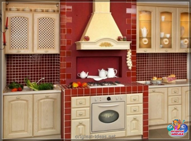 Kitchen in Country Style 2023: Design Caratteristiche, finiture, accessori, foto reali nell'appartamento, in una casa privata (style) Kitchen in Country Style 2023: Design Caratteristiche, finiture, accessori, foto reali nell'appartamento, in una casa privata