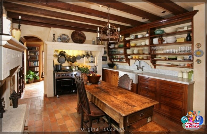 Kitchen in Country Style 2023: Design Caratteristiche, finiture, accessori, foto reali nell'appartamento, in una casa privata (caratteristiche) Kitchen in Country Style 2023: Design Caratteristiche, finiture, accessori, foto reali nell'appartamento, in una casa privata