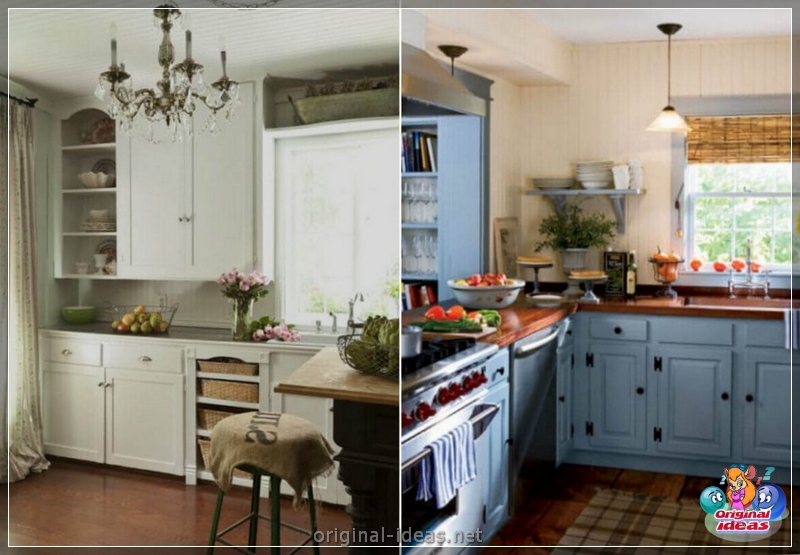 Kitchen in Country Style 2023: Design Caratteristiche, finiture, accessori, foto reali nell'appartamento, in una casa privata (design) Kitchen in Country Style 2023: Design Caratteristiche, finiture, accessori, foto reali nell'appartamento, in una casa privata