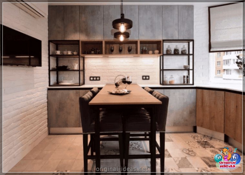 Modern Kitchen Design Loft 2023: Z barem, w małym mieszkaniu, zdjęcie najlepszych nowości projektowych (2023) Modern Kitchen Design Loft 2023: Z barem, w małym mieszkaniu, zdjęcie najlepszych nowości projektowych