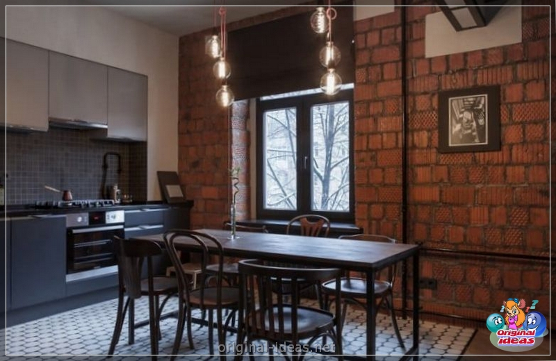 Modern Kitchen Design Loft 2023: Z barem, w małym mieszkaniu, zdjęcie najlepszych nowości projektowych (kitchen) Modern Kitchen Design Loft 2023: Z barem, w małym mieszkaniu, zdjęcie najlepszych nowości projektowych