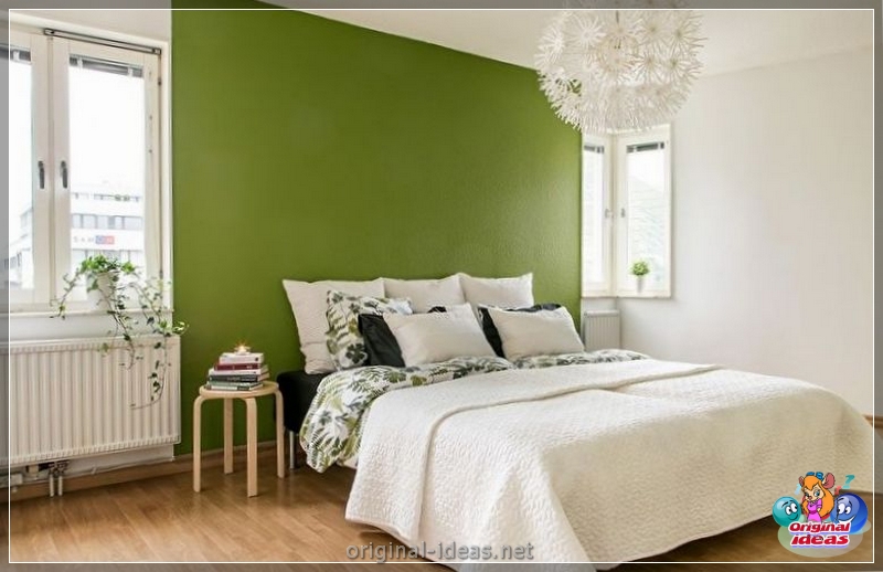 O interior do quarto no estilo escandinavo 2023: novos itens, com papel de parede, em tons cinzentos, com móveis brancos, fotos reais (interior) O interior do quarto no estilo escandinavo 2023: novos itens, com papel de parede, em tons cinzentos, com móveis brancos, fotos reais