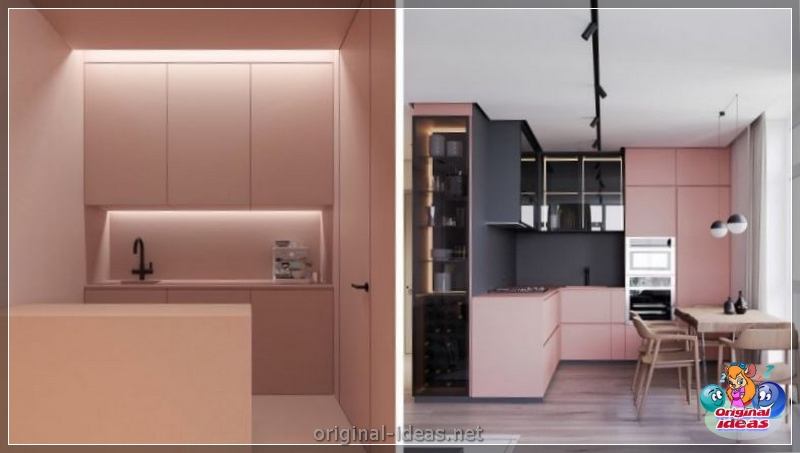 Cuisine en haute technologie 2023 Style dans un petit appartement: caractéristiques de conception, idées de design d'intérieur modernes, vraies photos (technologie) Cuisine en haute technologie 2023 Style dans un petit appartement: caractéristiques de conception, idées de design d'intérieur modernes, vraies photos