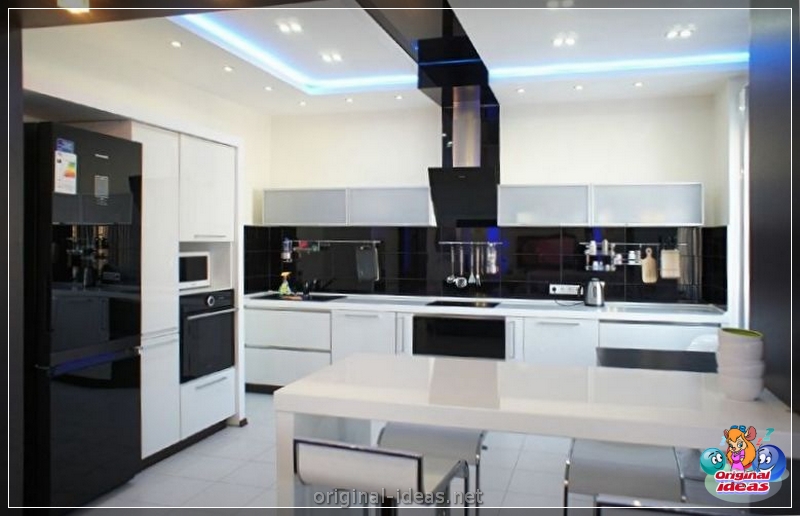 Cuisine en haute technologie 2023 Style dans un petit appartement: caractéristiques de conception, idées de design d'intérieur modernes, vraies photos (2023) Cuisine en haute technologie 2023 Style dans un petit appartement: caractéristiques de conception, idées de design d'intérieur modernes, vraies photos