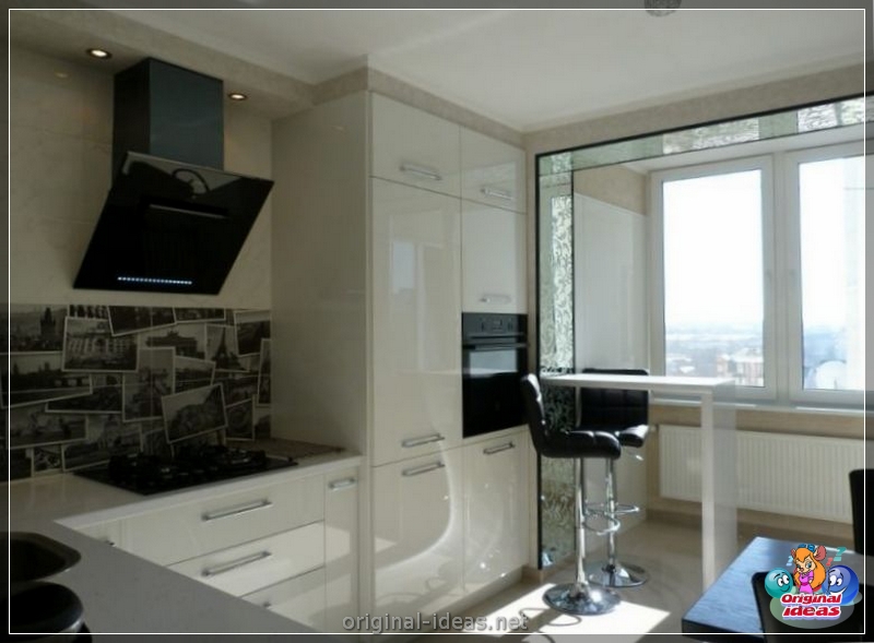 Cuisine en haute technologie 2023 Style dans un petit appartement: caractéristiques de conception, idées de design d'intérieur modernes, vraies photos (technologie) Cuisine en haute technologie 2023 Style dans un petit appartement: caractéristiques de conception, idées de design d'intérieur modernes, vraies photos