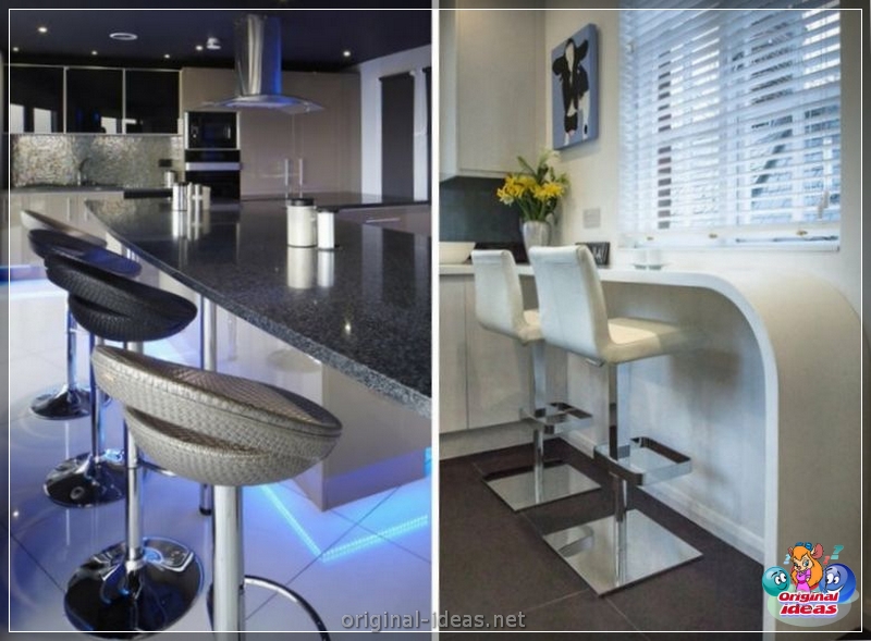 Cuisine en haute technologie 2023 Style dans un petit appartement: caractéristiques de conception, idées de design d'intérieur modernes, vraies photos (technologie) Cuisine en haute technologie 2023 Style dans un petit appartement: caractéristiques de conception, idées de design d'intérieur modernes, vraies photos