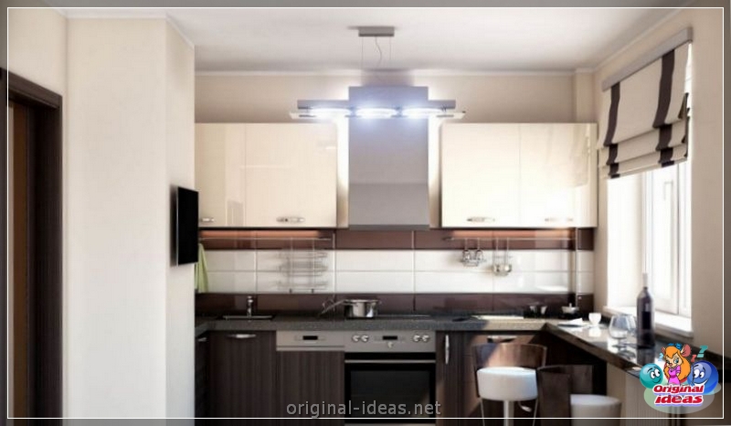 Cuisine en haute technologie 2023 Style dans un petit appartement: caractéristiques de conception, idées de design d'intérieur modernes, vraies photos (haute) Cuisine en haute technologie 2023 Style dans un petit appartement: caractéristiques de conception, idées de design d'intérieur modernes, vraies photos