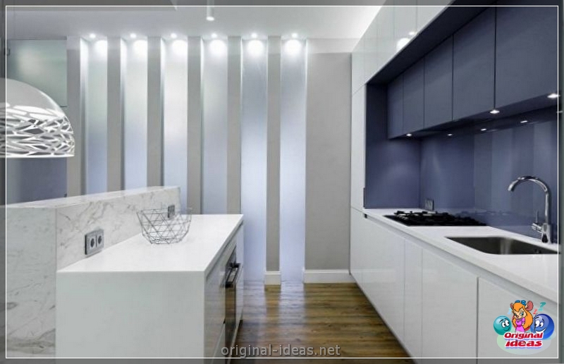 Cuisine en haute technologie 2023 Style dans un petit appartement: caractéristiques de conception, idées de design d'intérieur modernes, vraies photos (2023) Cuisine en haute technologie 2023 Style dans un petit appartement: caractéristiques de conception, idées de design d'intérieur modernes, vraies photos
