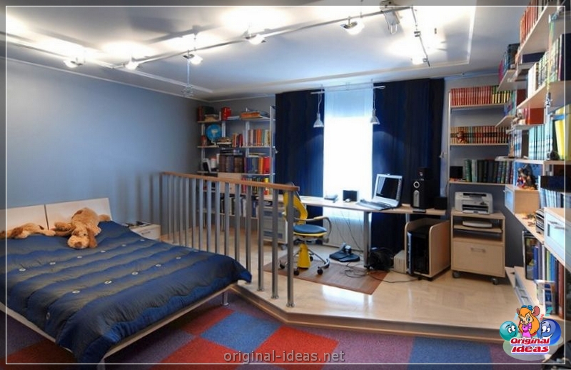 Quarto infantil para um aluno em estilo moderno 2023: Como organizar, idéias interessantes para design de interiores, foto, vídeo (para) Quarto infantil para um aluno em estilo moderno 2023: Como organizar, idéias interessantes para design de interiores, foto, vídeo
