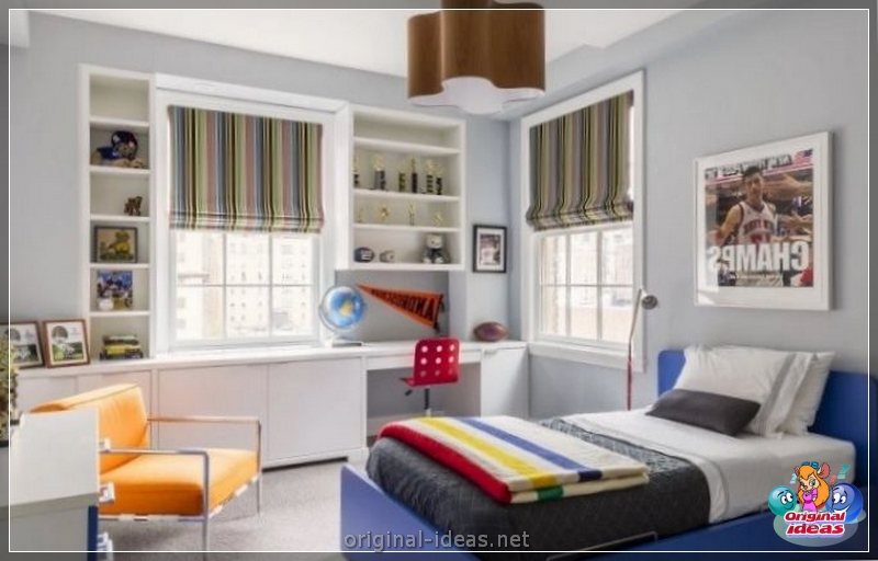 Quarto infantil para um aluno em estilo moderno 2023: Como organizar, idéias interessantes para design de interiores, foto, vídeo (quarto) Quarto infantil para um aluno em estilo moderno 2023: Como organizar, idéias interessantes para design de interiores, foto, vídeo