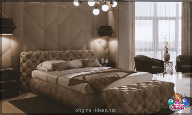 O quarto no estilo de Art Deco 2023: Recursos de design, opções interessantes para design de interiores, fotos reais (estilo) O quarto no estilo de Art Deco 2023: Recursos de design, opções interessantes para design de interiores, fotos reais