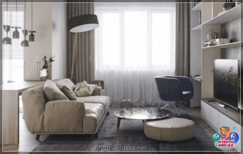 Interno di un piccolo soggiorno: caratteristiche di design, idee di design moderne, foto reali (design) Interno di un piccolo soggiorno: caratteristiche di design, idee di design moderne, foto reali