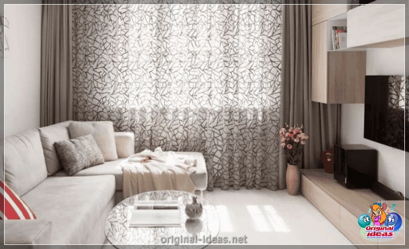Interno di un piccolo soggiorno: caratteristiche di design, idee di design moderne, foto reali (caratteristiche) Interno di un piccolo soggiorno: caratteristiche di design, idee di design moderne, foto reali