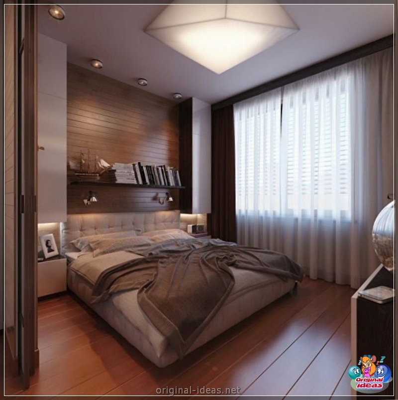 Design de quarto pequeno 6 kV. M para dois: recursos de design, tipos de layouts, conselhos de designers experientes, fotos reais (dois) Design de quarto pequeno 6 kV. M para dois: recursos de design, tipos de layouts, conselhos de designers experientes, fotos reais