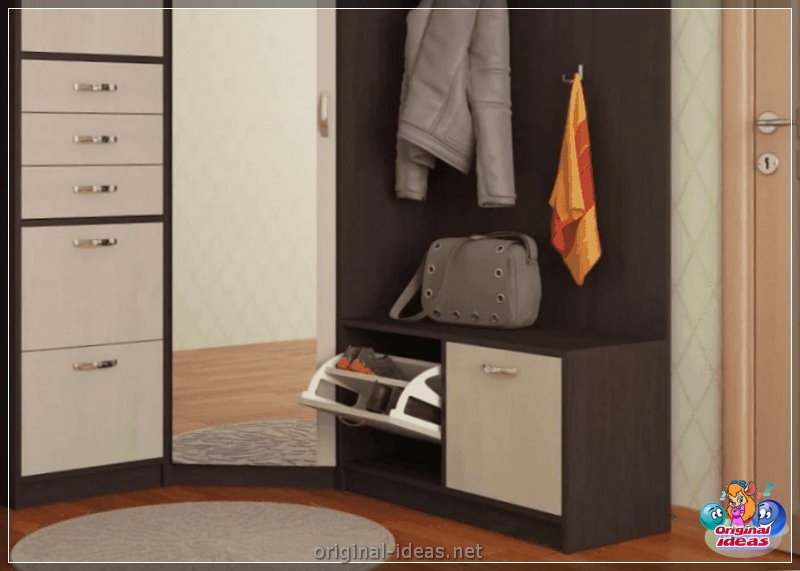 Corridoio angolare al corridoio: tipi, materiali, migliori idee di design, foto reali, esempi per una piccola area (materiali) Corridoio angolare al corridoio: tipi, materiali, migliori idee di design, foto reali, esempi per una piccola area