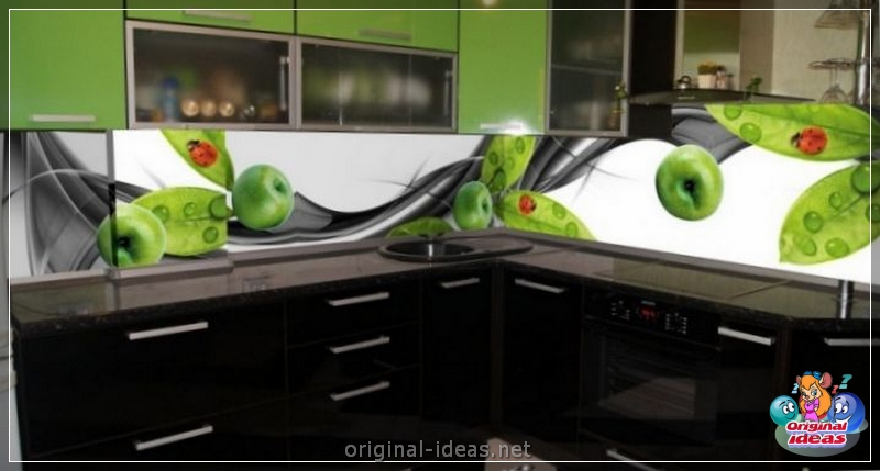 Apron per la cucina: 135 foto di idee di design e consigli sull'uso dei materiali di finitura (idee) Apron per la cucina: 135 foto di idee di design e consigli sull'uso dei materiali di finitura