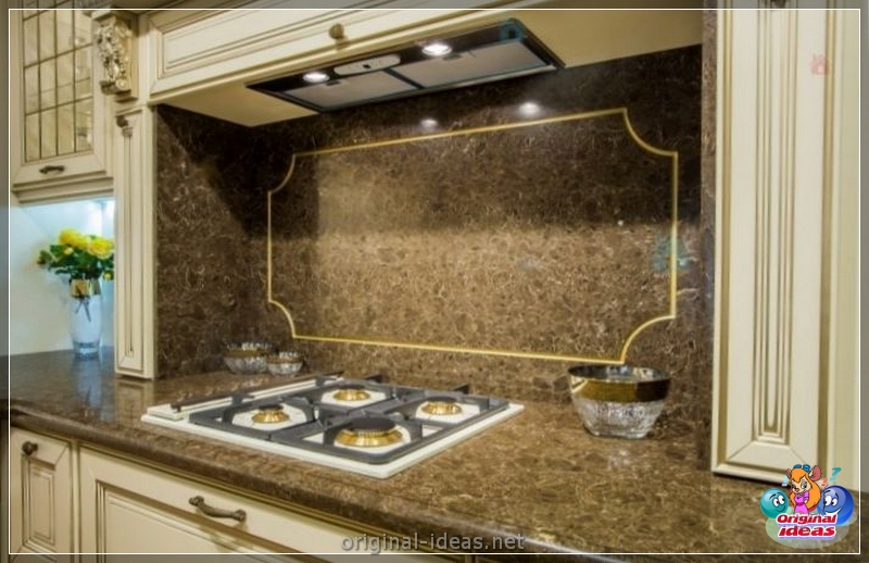 Apron per la cucina: 135 foto di idee di design e consigli sull'uso dei materiali di finitura (cucina) Apron per la cucina: 135 foto di idee di design e consigli sull'uso dei materiali di finitura