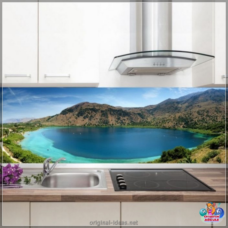 Apron per la cucina: 135 foto di idee di design e consigli sull'uso dei materiali di finitura (idee) Apron per la cucina: 135 foto di idee di design e consigli sull'uso dei materiali di finitura
