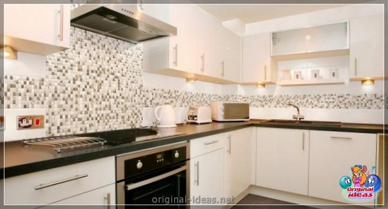 Apron per la cucina: 135 foto di idee di design e consigli sull'uso dei materiali di finitura (cucina) Apron per la cucina: 135 foto di idee di design e consigli sull'uso dei materiali di finitura