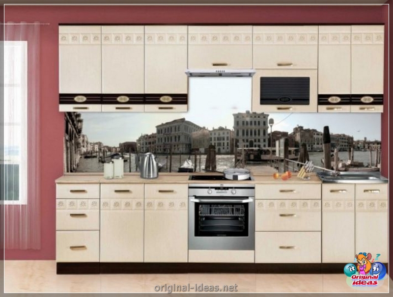 Apron per la cucina: 135 foto di idee di design e consigli sull'uso dei materiali di finitura (cucina) Apron per la cucina: 135 foto di idee di design e consigli sull'uso dei materiali di finitura