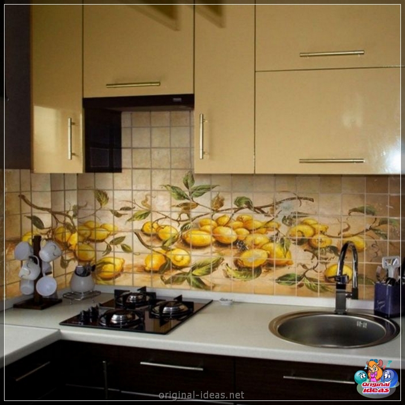 Apron per la cucina: 135 foto di idee di design e consigli sull'uso dei materiali di finitura (apron) Apron per la cucina: 135 foto di idee di design e consigli sull'uso dei materiali di finitura