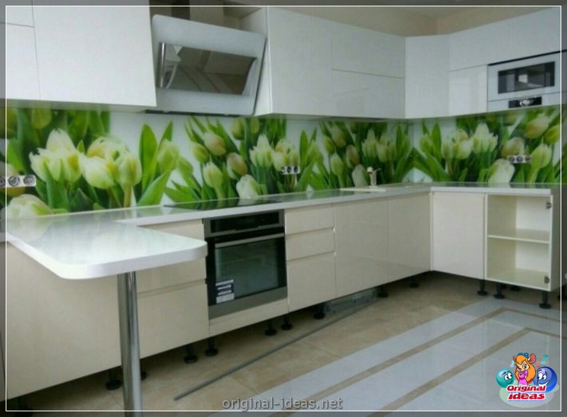 Apron per la cucina: 135 foto di idee di design e consigli sull'uso dei materiali di finitura (apron) Apron per la cucina: 135 foto di idee di design e consigli sull'uso dei materiali di finitura