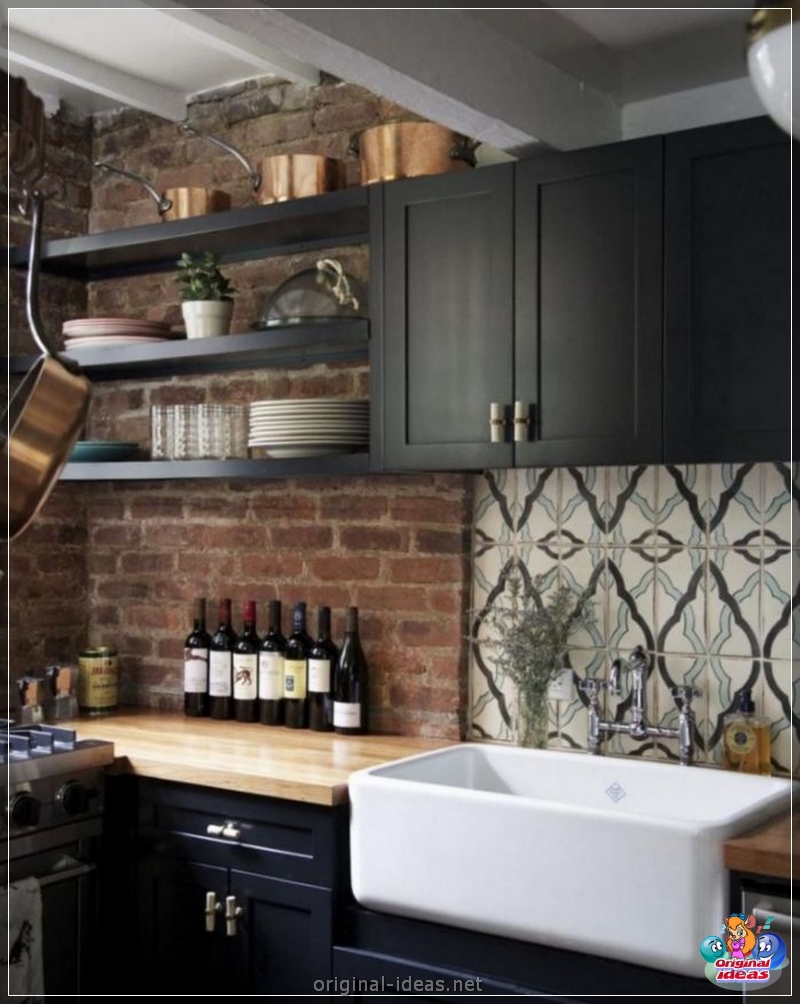 Apron per la cucina: 135 foto di idee di design e consigli sull'uso dei materiali di finitura (apron) Apron per la cucina: 135 foto di idee di design e consigli sull'uso dei materiali di finitura