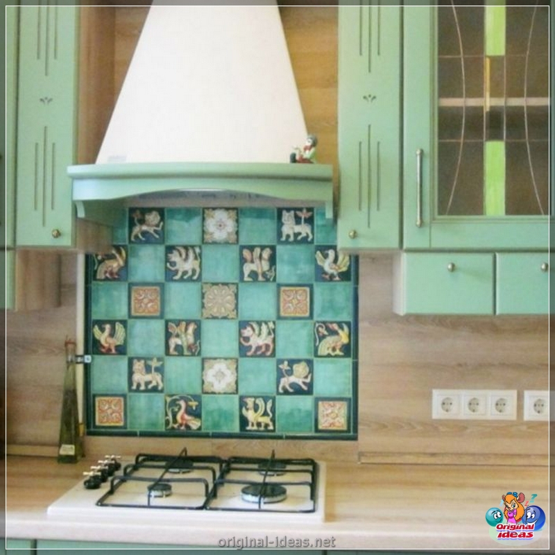 Apron per la cucina: 135 foto di idee di design e consigli sull'uso dei materiali di finitura (idee) Apron per la cucina: 135 foto di idee di design e consigli sull'uso dei materiali di finitura