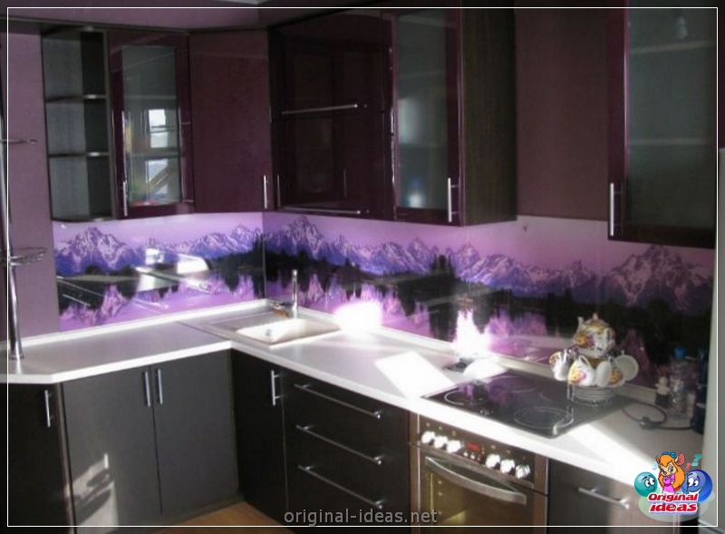 Apron per la cucina: 135 foto di idee di design e consigli sull'uso dei materiali di finitura (foto) Apron per la cucina: 135 foto di idee di design e consigli sull'uso dei materiali di finitura