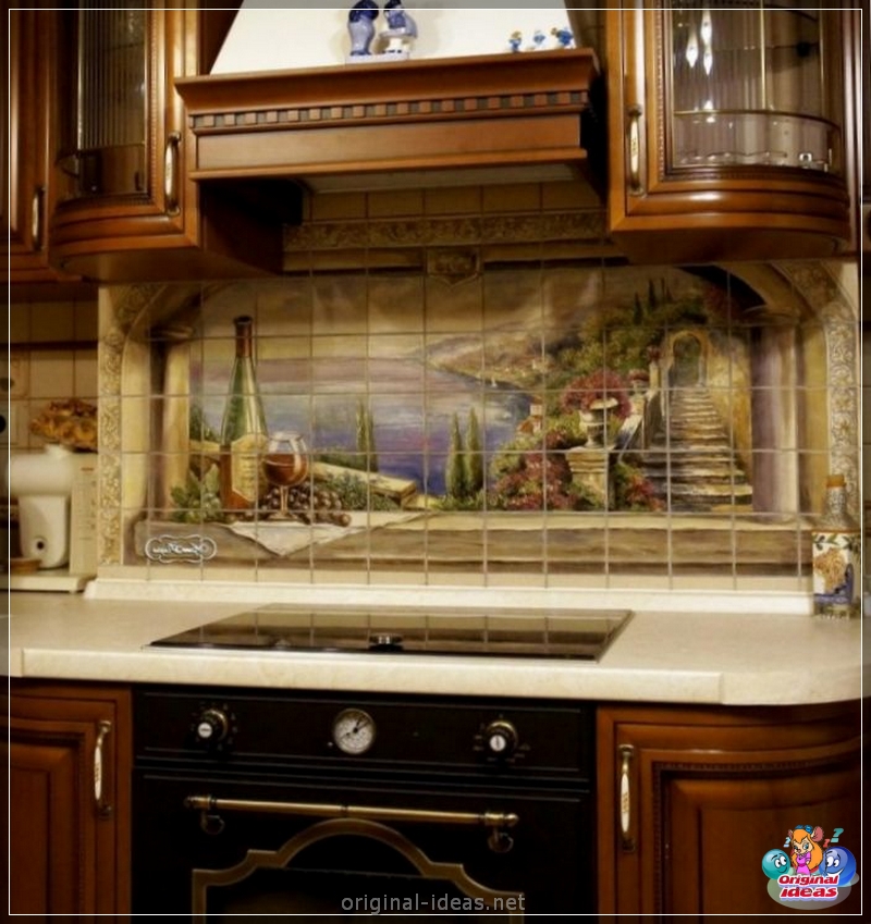 Apron per la cucina: 135 foto di idee di design e consigli sull'uso dei materiali di finitura (apron) Apron per la cucina: 135 foto di idee di design e consigli sull'uso dei materiali di finitura