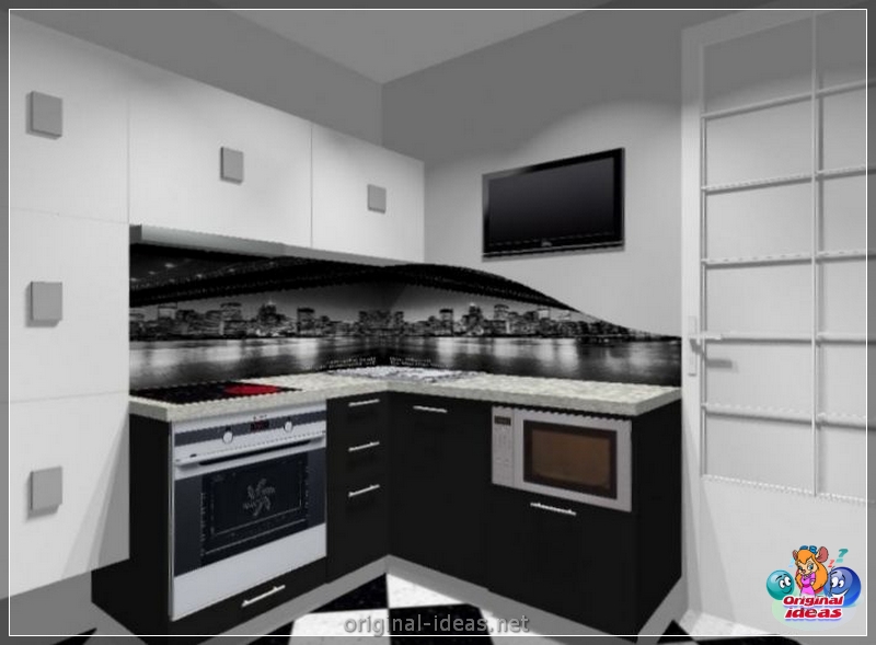 Apron per la cucina: 135 foto di idee di design e consigli sull'uso dei materiali di finitura (foto) Apron per la cucina: 135 foto di idee di design e consigli sull'uso dei materiali di finitura