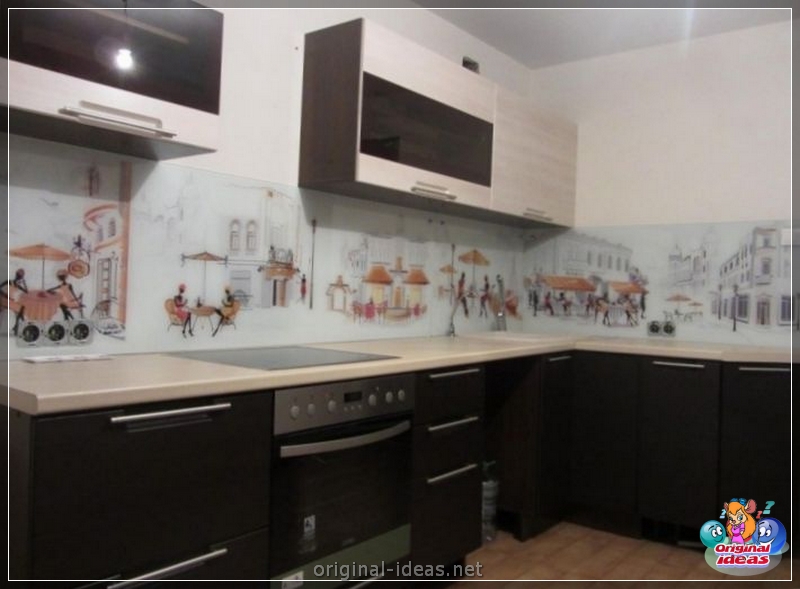 Apron per la cucina: 135 foto di idee di design e consigli sull'uso dei materiali di finitura (apron) Apron per la cucina: 135 foto di idee di design e consigli sull'uso dei materiali di finitura
