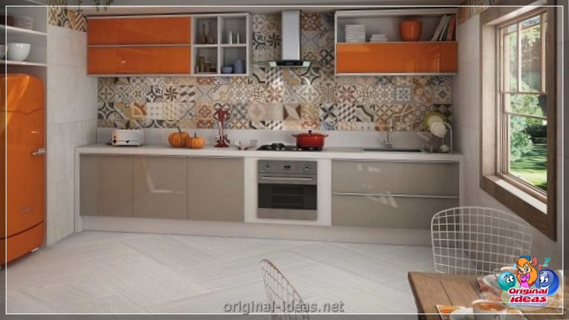Apron per la cucina: 135 foto di idee di design e consigli sull'uso dei materiali di finitura (apron) Apron per la cucina: 135 foto di idee di design e consigli sull'uso dei materiali di finitura