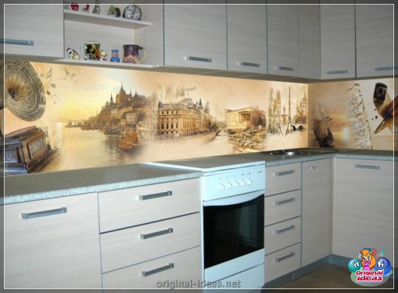 Apron per la cucina: 135 foto di idee di design e consigli sull'uso dei materiali di finitura (foto) Apron per la cucina: 135 foto di idee di design e consigli sull'uso dei materiali di finitura