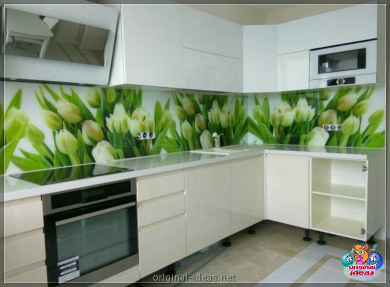Apron per la cucina: 135 foto di idee di design e consigli sull'uso dei materiali di finitura (idee) Apron per la cucina: 135 foto di idee di design e consigli sull'uso dei materiali di finitura