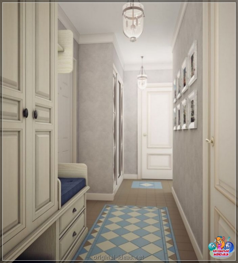 O corredor no estilo clássico: 90 fotos dos projetos atuais e a aplicação das melhores idéias de designer (fotos) O corredor no estilo clássico: 90 fotos dos projetos atuais e a aplicação das melhores idéias de designer