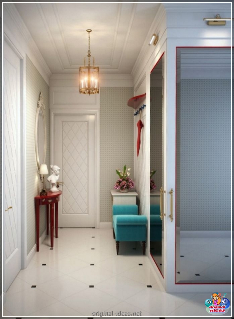 O corredor no estilo clássico: 90 fotos dos projetos atuais e a aplicação das melhores idéias de designer (clássico) O corredor no estilo clássico: 90 fotos dos projetos atuais e a aplicação das melhores idéias de designer